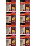 Osram 4.5W (50W) 3000K (Sarı Işık) GU10 Duylu Par16 Led Spot (8 Adet)