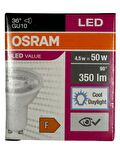 Osram Par16 4.5W (50W) 6500K (Beyaz Işık) GU10 Duylu Led Spot (10 Adet)