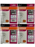 Osram Par16 4.5W (50W) 6500K (Beyaz Işık) GU10 Duylu Led Spot (4 Adet)