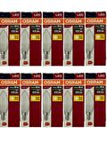 Osram 4,9W (40W) 2700K (Sarı Işık) E14 Duylu Led Ampul (10 Adet)