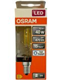 Osram 4W (40W) 6500K (Beyaz Işık) E14 Duylu Eski Tip Görünümlü Led Ampul (8 Adet)