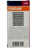 Osram 13W (100W) 6500K (Beyaz Işık) E27 Duylu Led Ampul (8 Adet)