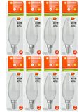 (8 Adet) Ledvance 4,9W (40W) 2700K (Sarı Işık) Dim Edilebilir E14 Duylu (İnce Duy) Led Mum Ampul
