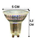 (6 Adet) Ledvance 4,5W (50W) 4000K (Gün Işığı) Dim Edilebilir GU10 Duylu Led Spot Ampul