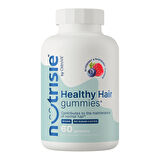 OstroVit NUTRISIE® Healthy Hair Biotin + Folic acid + B12Gummies 60 pieces blueberry-raspberry