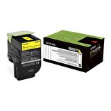 Lexmark CX510-80C8XY0 Sarı Toner Extra Yüksek Kapasiteli