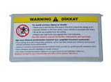 Mercedes C Class W203 2001-2007 için Güneşlik Ayna Kapak Gri Renk