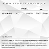 Mercedes Vito Viano için Kol Dayama Kolçak Dişlisi