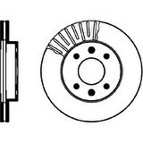 Bosch 0986479R66 Fren Dıskı On Havalı 238 Mm- 0986478276 (Renault: Megane