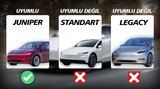 TESLA MODEL Y JUNİPER İÇİN UYUMLU GÖĞÜS (TORPİDO ÜSTÜ) KAPLAMA GRİ