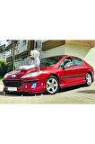 PEUGEOT 407 ÖN TAMPON EKİ KARLIK FİBERGLASS BOYASIZ