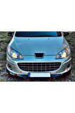 PEUGEOT 407 ÖN TAMPON EKİ KARLIK FİBERGLASS BOYASIZ