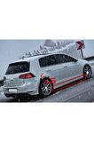 VW GOLF MK7 MK7,5 R MARŞPİYEL SAĞ SOL TAKIM FİBERGLASS BOYASIZ