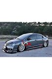HONDA CİVİC FD6 MÜGEN MARŞPİYEL SAĞ SOL TAKIM FİBERGLASS BOYASIZ