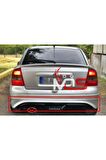 OPEL ASTRA G HB CUSTOM ARKA TAMPON EKİ FİBERGLASS BOYASIZ