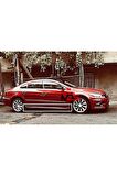 VW CC R LİNE MARŞPİYEL SAĞ SOL TAKIM FİBERGLASS BOYASIZ