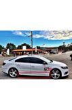 VW CC R LİNE MARŞPİYEL SAĞ SOL TAKIM FİBERGLASS BOYASIZ