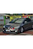 HONDA CİVİC FD6 MAKYAJSIZ KASA ÖN TAMPON EKİ KARLIK 2006-2009 FİBERGLASS BOYASIZ