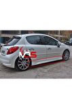 PEUGEOT 207 GTX UYUMLU MARŞPİYEL SAĞ SOL TK FİBERGLASS BOYASIZ