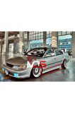 TOYOTA COROLLA CUSTOM MARŞPİYEL TK FİBERGLASS BOYASIZ