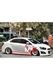 CHEVROLET AVEO SEDAN GTX MARŞPİYEL TK FİBERGLASS BOYASIZ
