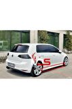 VW GOLF MK7 R MARŞPİYEL TAKIM FİBERGLASS BOYASIZ