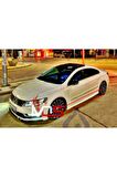 VW CC AERO MARŞPİYEL SAĞ SOL TAKIM FİBERGLASS BOYASIZ