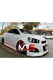 CHEVROLET AVEO SEDAN GTX MARŞPİYEL TAKIM FİBERGLASS BOYASIZ