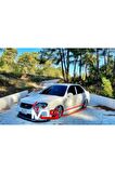 HYUNDAİ ACCENT ADMİRE AERO MARŞPİYEL SAĞ SOL TAKIM FİBERGLASS BOYASIZ