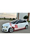 AUDİ A3 R MARŞPİYEL SAĞ SOL TAKIM FİBERGLASS BOYASIZ