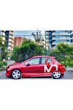 PEUGEOT 207 CUSTOM MARŞPİYEL SAĞ SOL TAKIM FİBERGLASS BOYASIZ