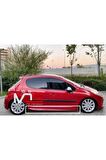 PEUGEOT 207 AERO MARŞPİYEL SAĞ SOL TAKIM FİBERGLASS BOYASIZ