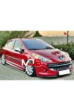 PEUGEOT 207 AERO MARŞPİYEL SAĞ SOL TAKIM FİBERGLASS BOYASIZ