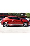 RENAULT MEGANE 3 Uyumlu MARŞPİYEL SAĞ SOL TAKIM FİBERGLASS BOYASIZ