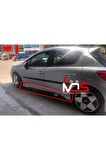 PEUGEOT 207 GTX UYUMLU MARŞPİYEL SAĞ SOL TAKIM FİBERGLASS BOYASIZ