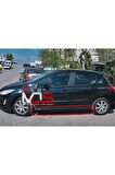 PEUGEOT 308Uyumlu  CUSTOM MARŞPİYEL SAĞ SOL TAKIM FİBERGLASS BOYASIZ