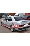 MERCEDES 190E Uyumlu MARŞPİYEL SAĞ SOL TAKIM FİBERGLASS BOYASIZ