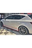 SEAT LEON MK3 R UYUMLU  MARŞPİYEL SAĞ SOL TAKIM FİBERGLASS BOYASIZ
