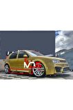 VW GOLF MK4 R Uyumlu MARŞPİYEL SAĞ SOL TAKIM FİBERGLASS BOYASIZ