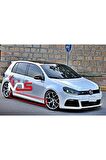 Vw Golf mk6 R  Uyumlu Marşpiyel Sağ Sol Takım Fiberglass Boyasız
