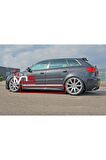 AUDİ A3 Uyumlu R MARŞPİYEL SAĞ SOL TAKIM FİBERGLASS BOYASIZ