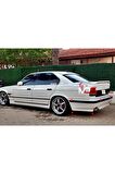 BMW E34 M5 Uyumlu ARKA TAMPON EKİ FİBERGLASS BOYASIZ