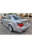Bmw E60  Uyumlu Arka Kare Plakalık Fiberglass Boyasız Oto Mos Garaj