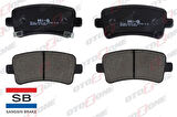 Otozone FDA5005 Arka Balata Insignia 1.6-1.6T-1.8-2.0CDTI 08 Gdb1784 1605366