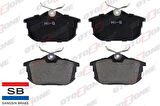 Otozone FDA9004 Arka Balata Carisma 95-06 Colt 1.3-1.5 04-12 Volvo S40 1.6-1.8-2.0-2.0T V40 95-04 Gdb1314 M850978
