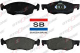 Otozone FDO1010 Ön Balata Logan 1.4-1.5-1.6 DCI 07 Logan Pick-Up 08 Logan Express 09 Sandero 1.5 DCI 11.08 6001549803