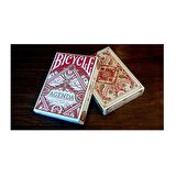 Bicycle Agenda Red Oyun Kağıdı Premium Koleksiyonluk Kartları Kart