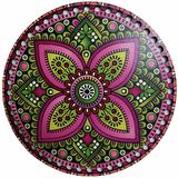 Ahşap Çanta Plakası 7278 Mozaik