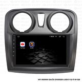 Araç Multimedya Dacia Lodgy Android 12 Carplay 4Gb Ram + 64Gb Hdd 2012-2017 Navigasyon Ekran MYW