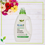 Ecos3 Organik Vegan Karma Renkler İçin Sıvı Deterjan 750 ml 22 Yıkama 